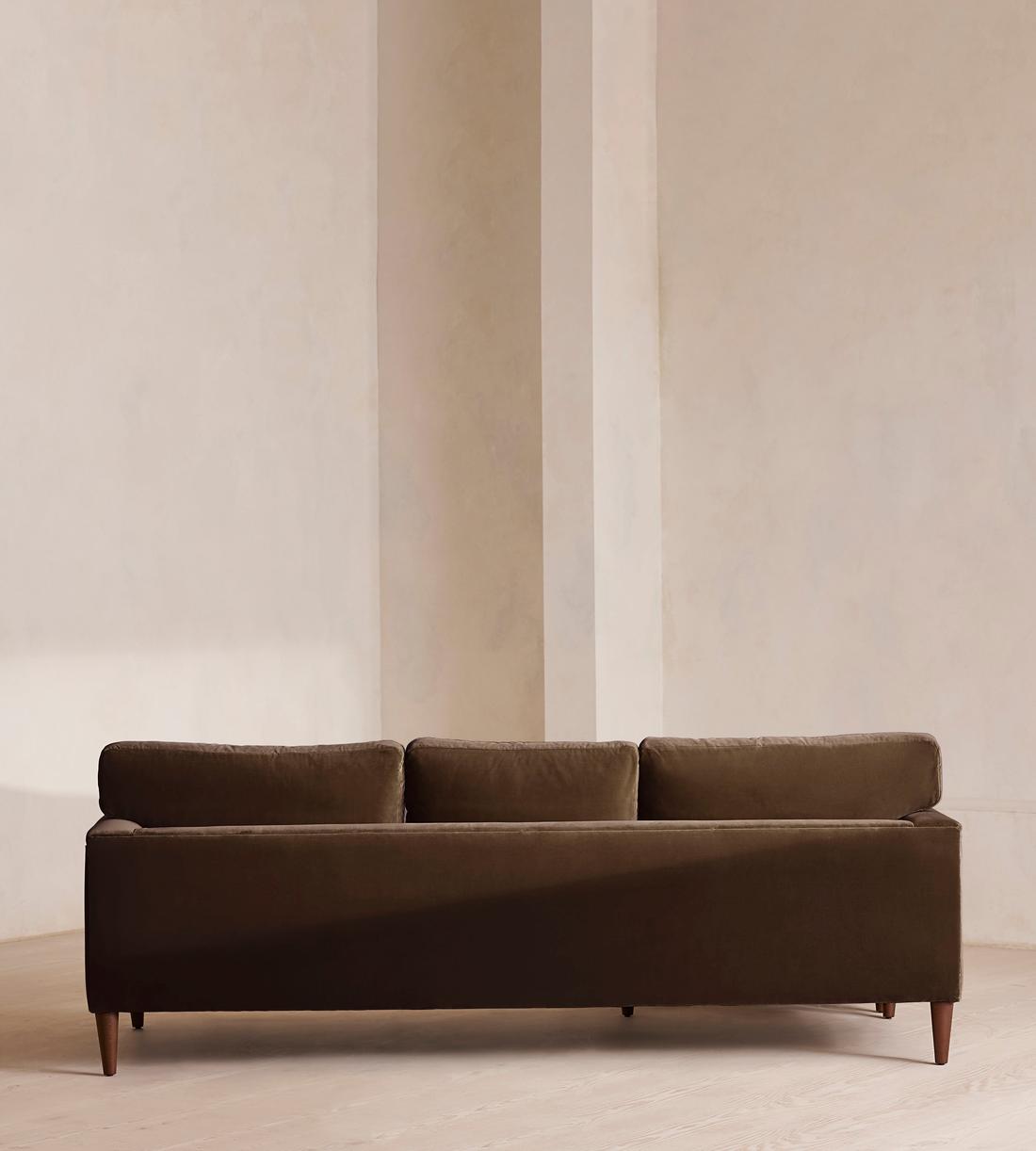 Reya Chaise-end - Sofa - Velvet - Chocolate - Images - Image 4