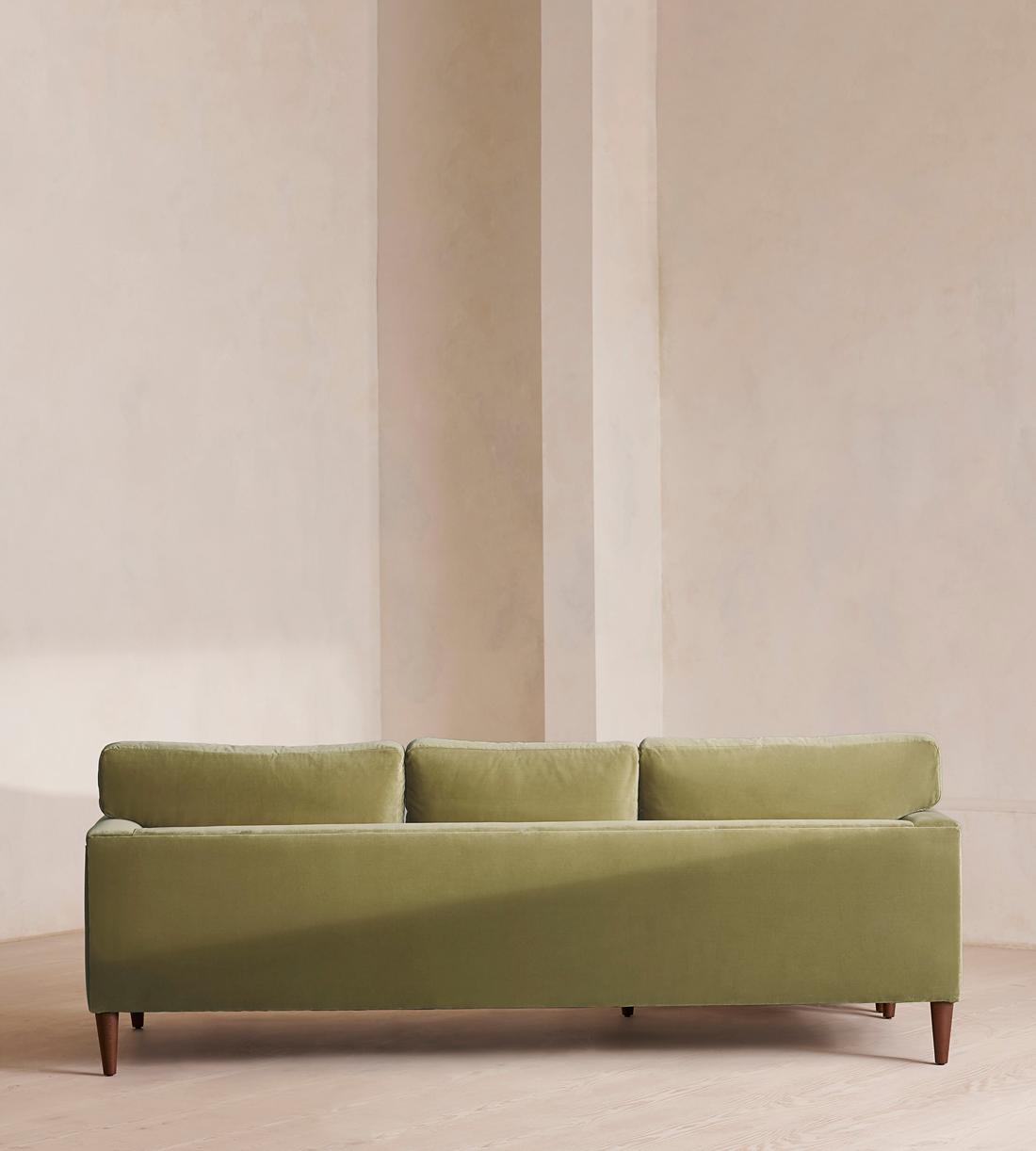 Reya Chaise-end Sofa - Velvet - Lichen - Images - Image 4