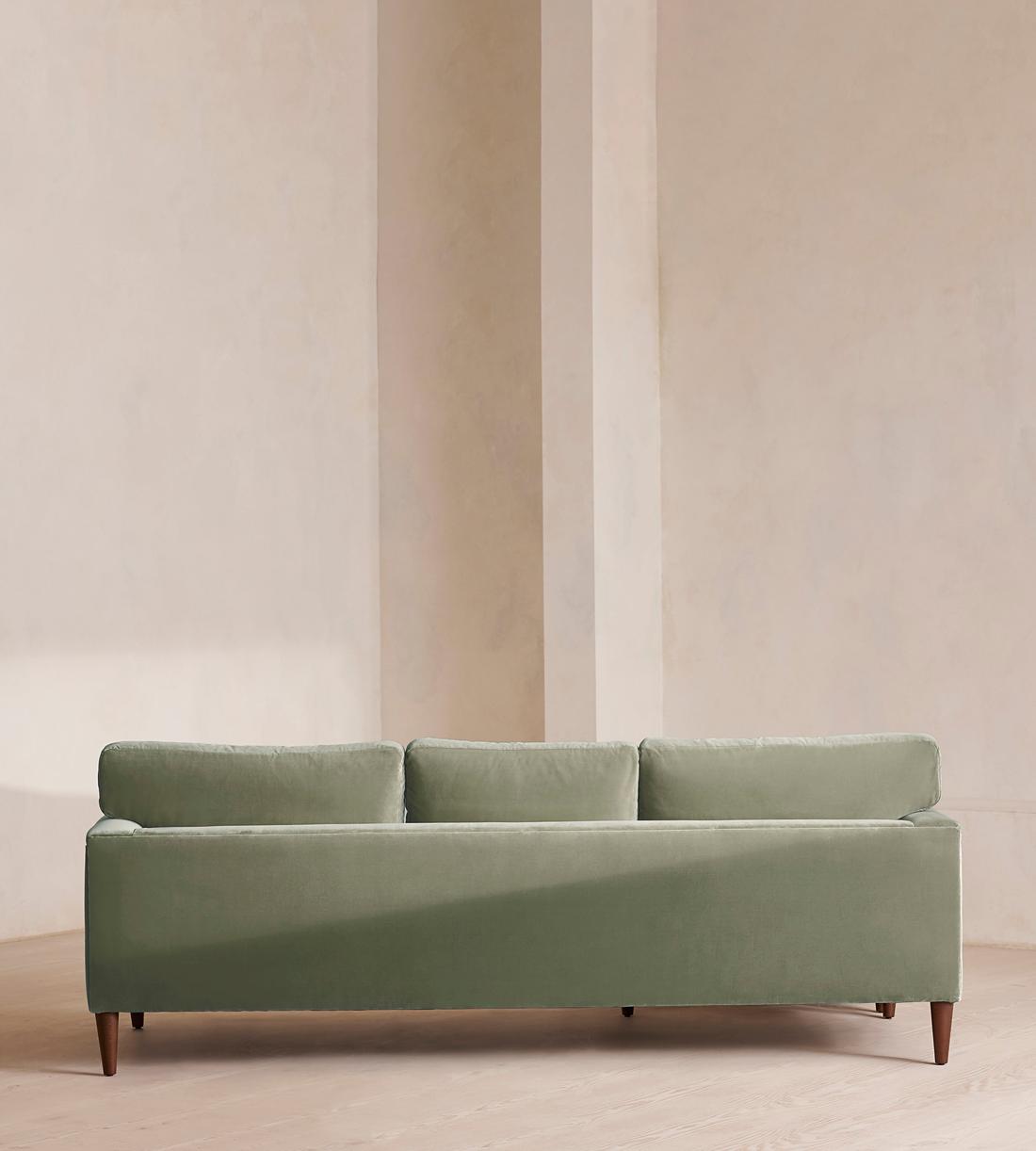 Reya Chaise-End Sofa - Velvet - Seafoam - US - Images - Image 4