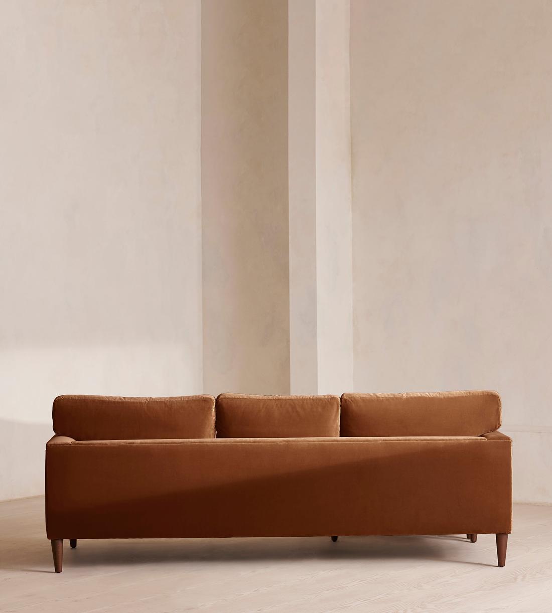 Reya Chaise-End Sofa - Velvet - Cinnamon - US - Images - Image 4