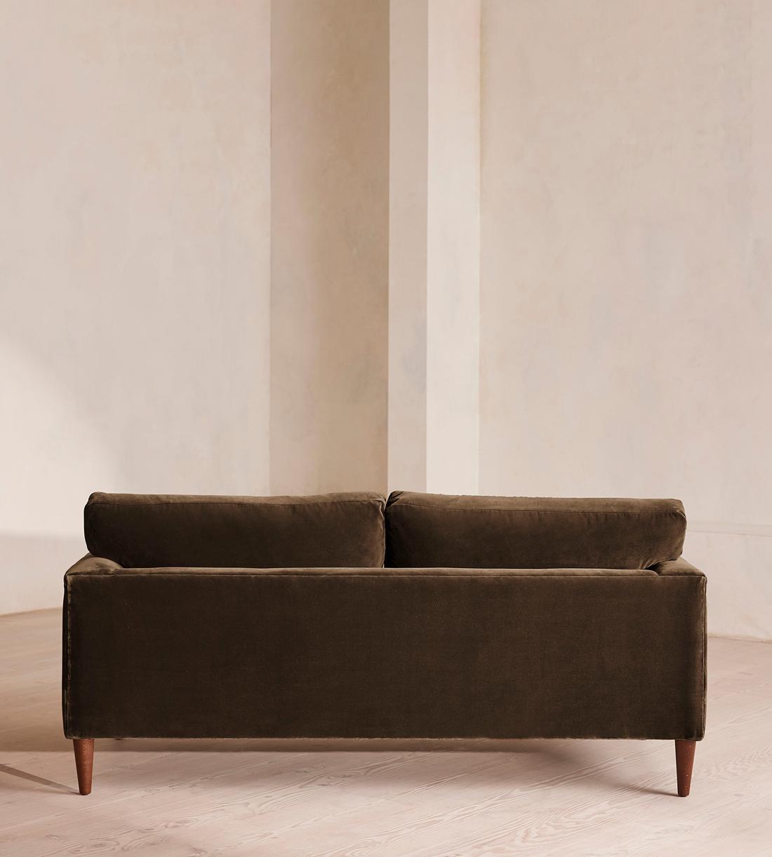 Reya Two Seater - Sofa - Velvet - Chocolate - Images - Image 4