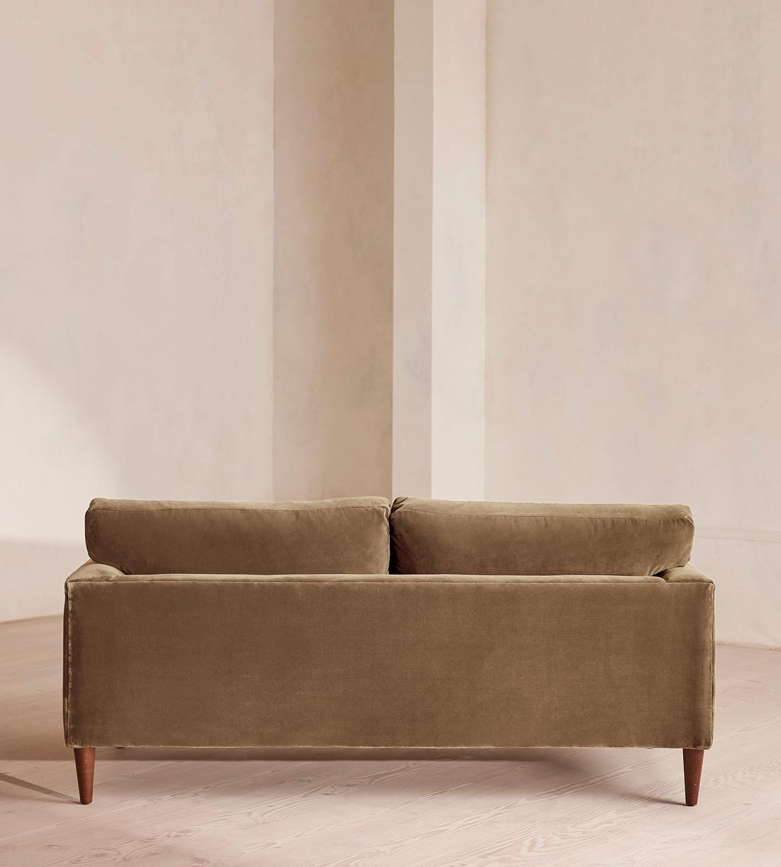 Reya Two Seater Sofa - Velvet - Truffle - US - Images - Image 4