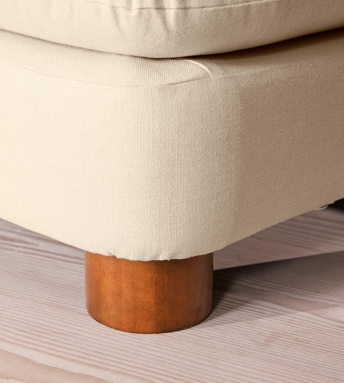 Vivienne Modular Sofa - Left Arm Module - Linen - Bisque - Image 5