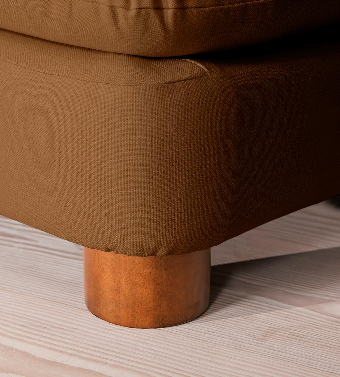 Vivienne Ottoman - Linen - Terracotta - US - Image 6