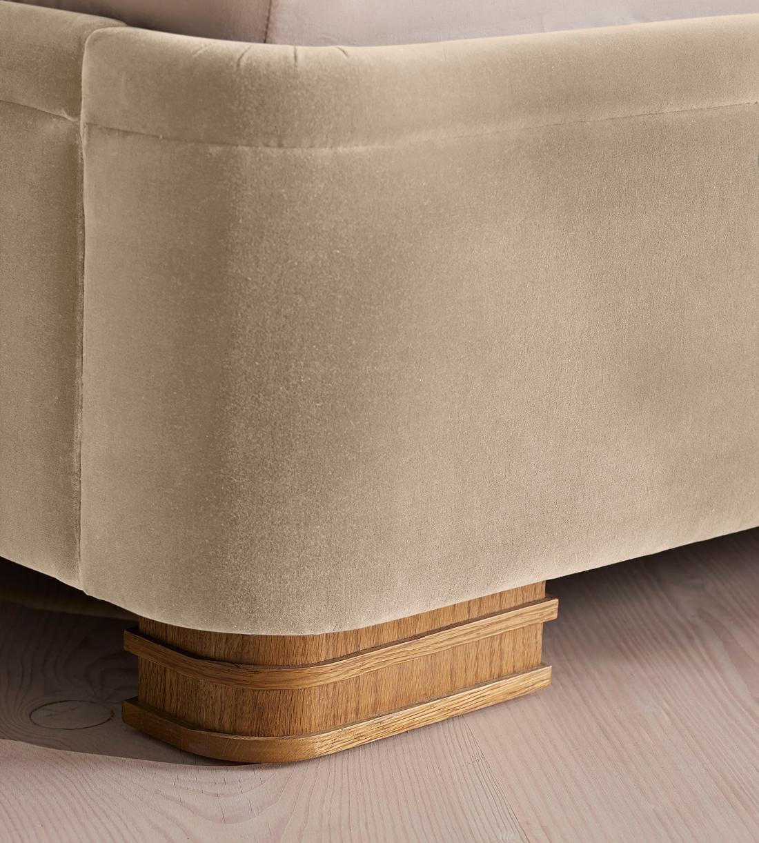 Angus Bed - King - Velvet - Oyster - UK - Images - Image 5
