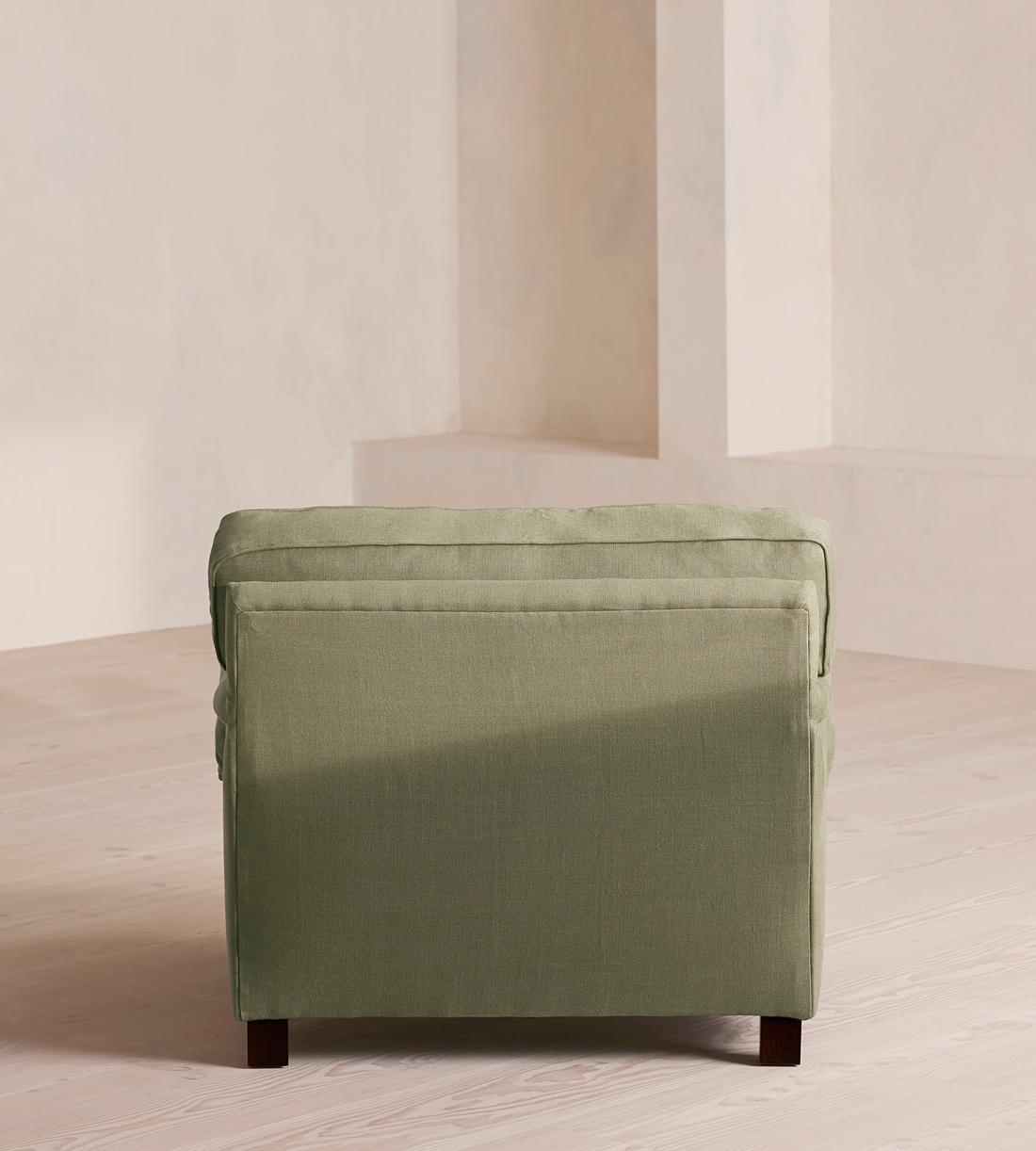 Arundel Loveseat - Linen - Sage - Images - Image 4