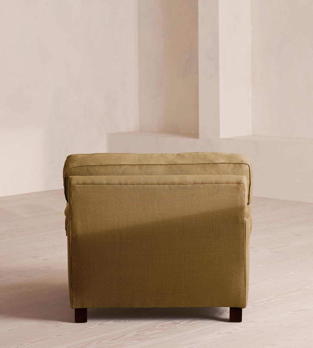 Arundel Loveseat - Linen - Ochre - Images - Image 4