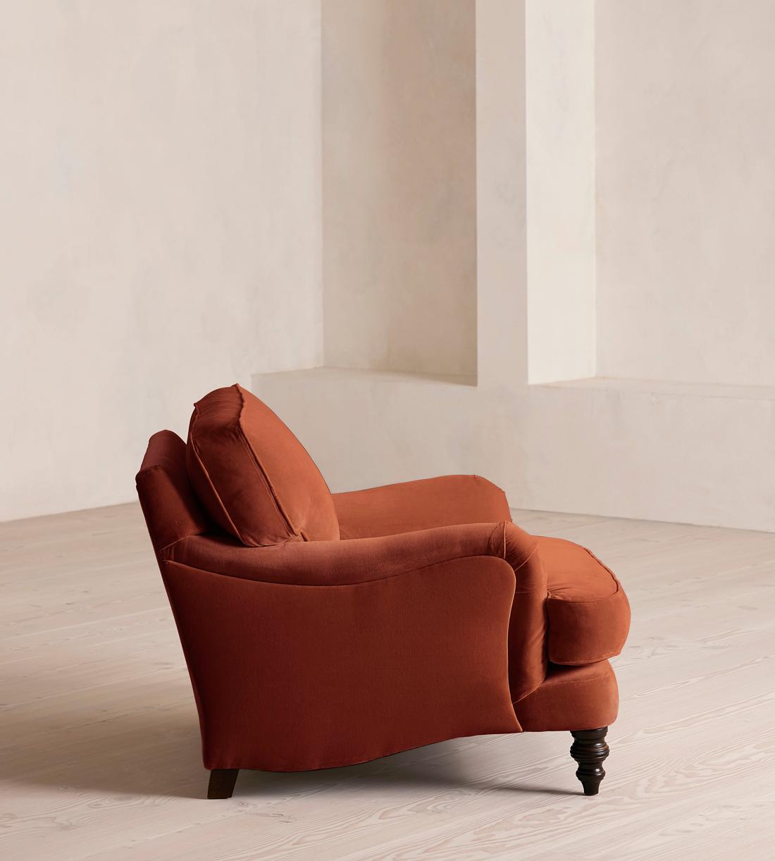 Arundel Loveseat - Velvet Rust - Images - Image 3