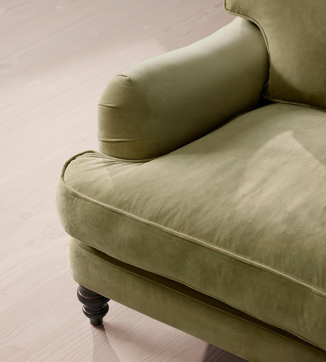 Arundel Loveseat Velvet Lichen - Images - Image 5