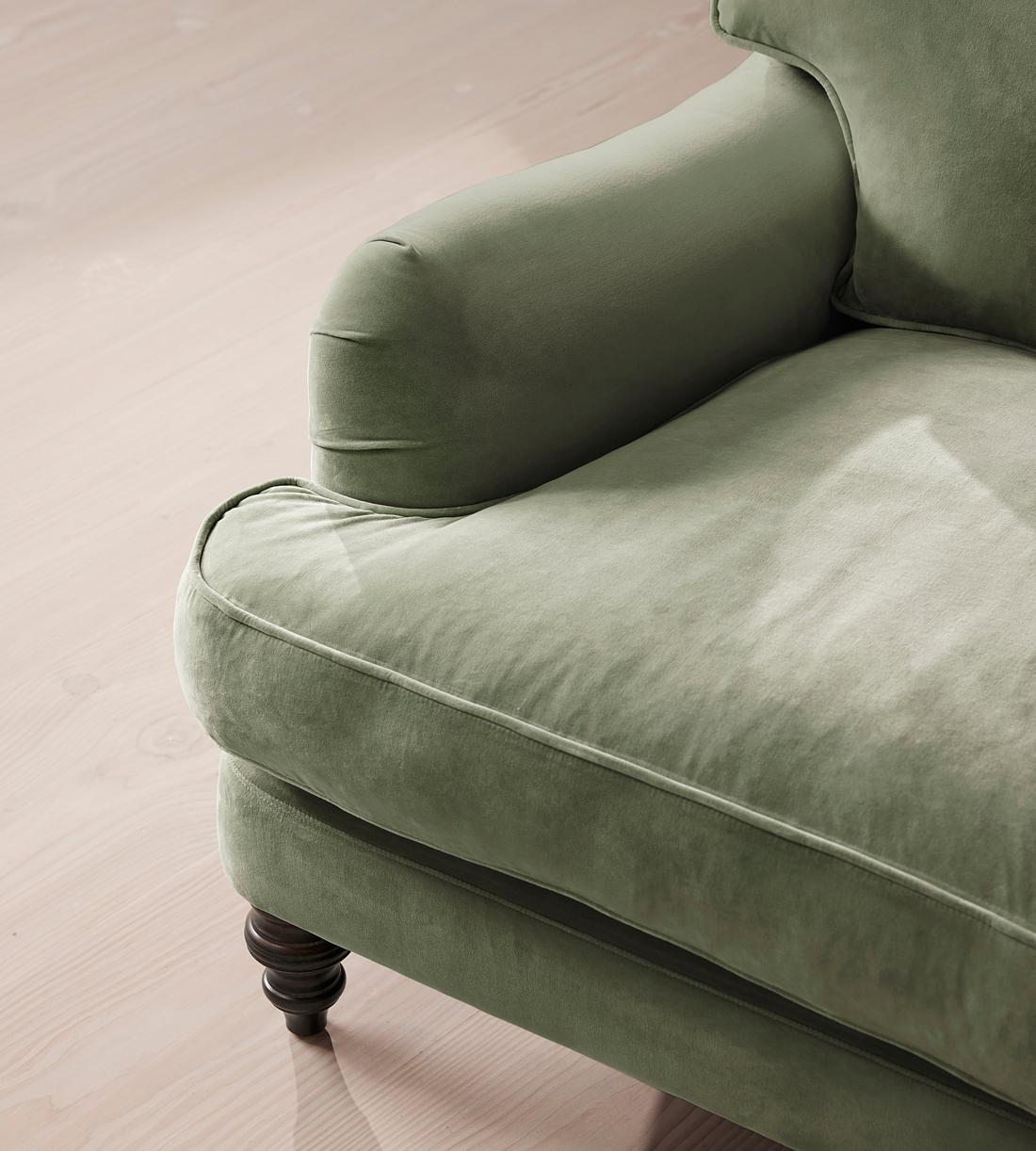 Arundel Loveseat - Velvet - Seafoam - Images - Image 5