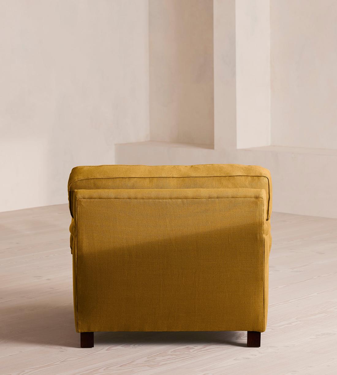 Arundel Loveseat - Linen - Turmeric - Images - Image 4