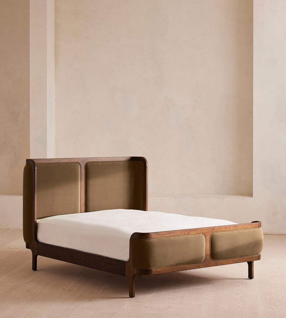 Belsa Bed - Super King - Velvet - Truffle - UK - Listing - Image 1