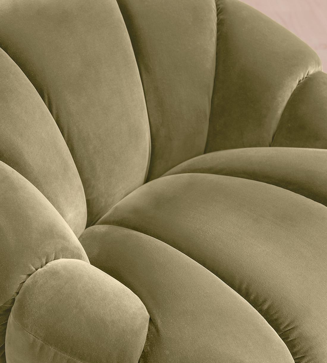 Garret Armchair - Velvet - Lichen - Images - Image 6