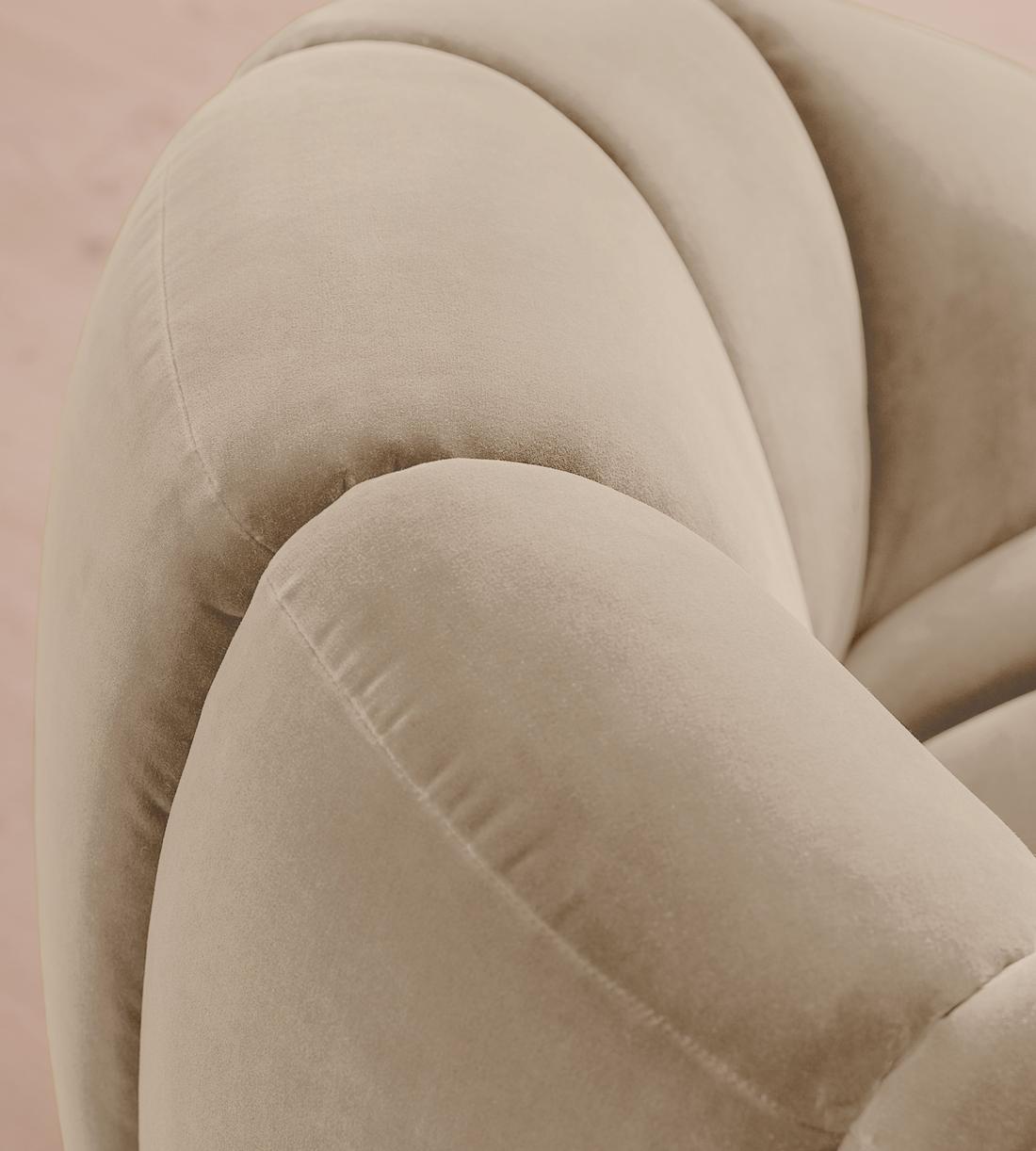 Garret Chair - Velvet - Oyster - UK - Images - Image 5
