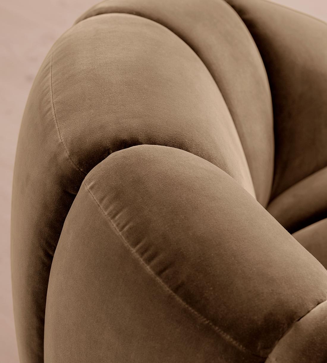 Garret Chair - Velvet - Truffle - UK - Images - Image 5