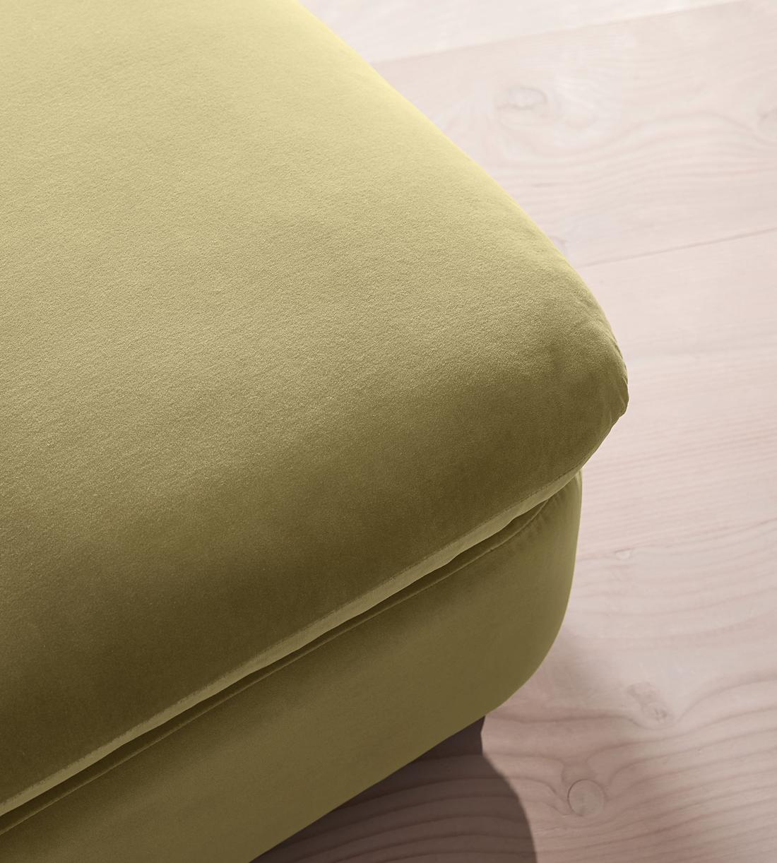 Rava Ottoman - Velvet - Lichen - US - Images - Image 4