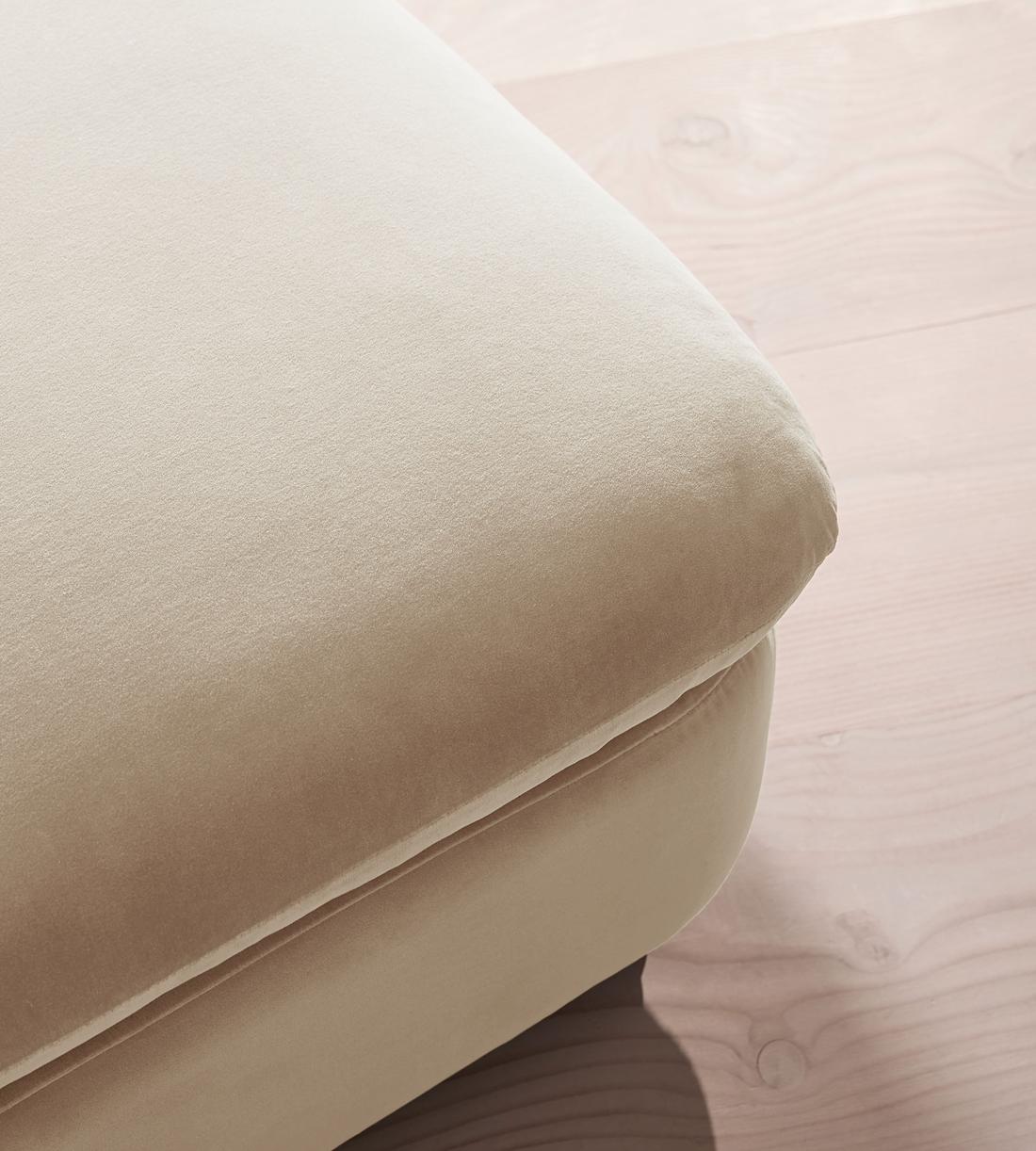 Rava Ottoman - Velvet - Oyster - UK - Images - Image 4