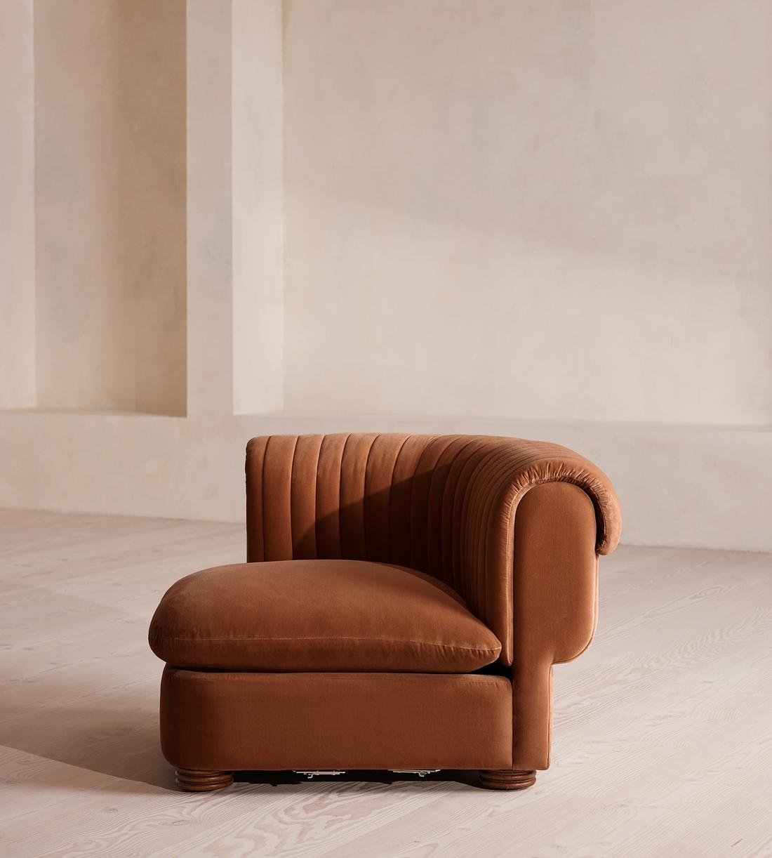 Rava Ottoman - Velvet - Cinnamon - US - Image 3