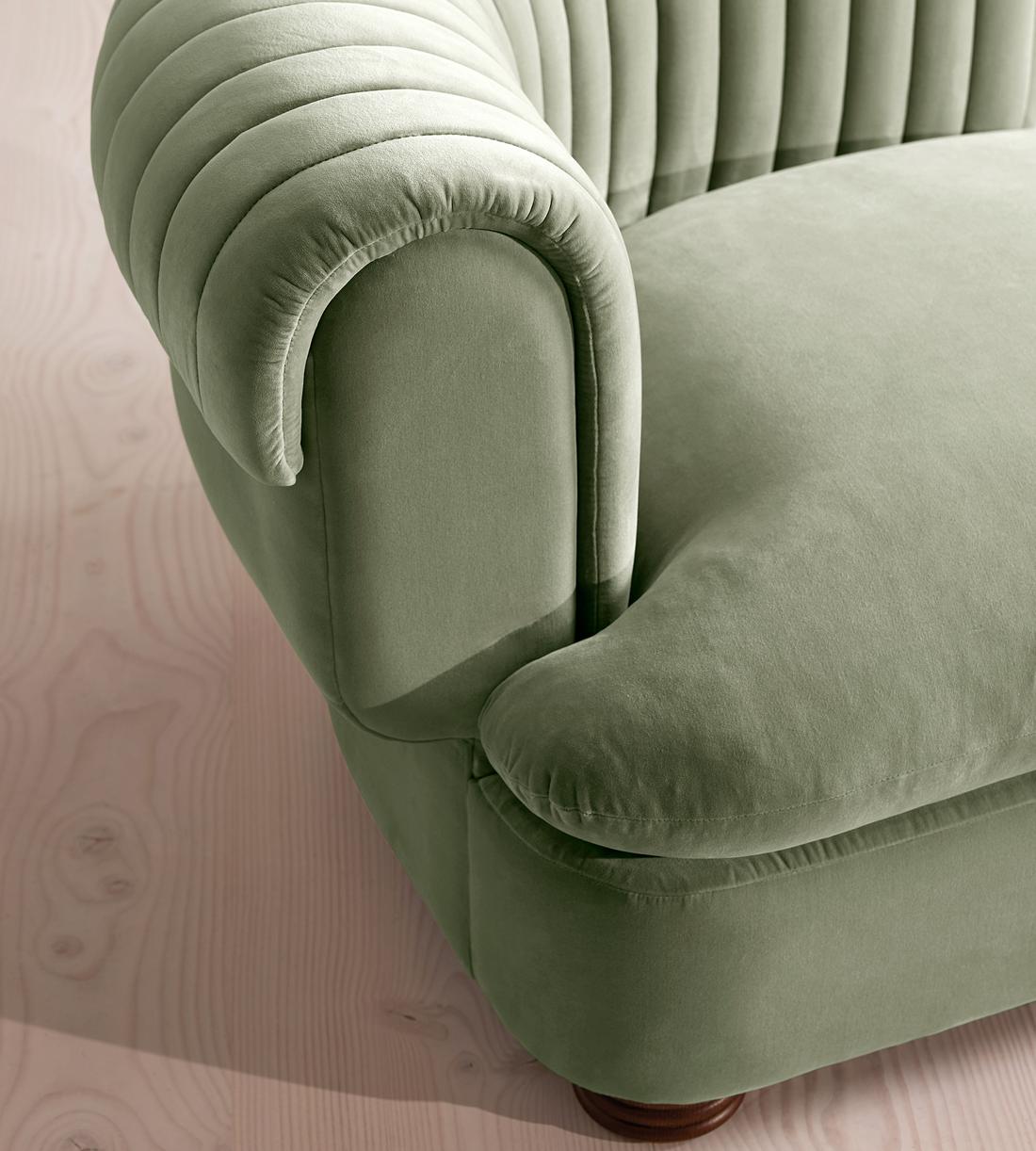 Rava Ottoman - Velvet - Seafoam - US - Image 5