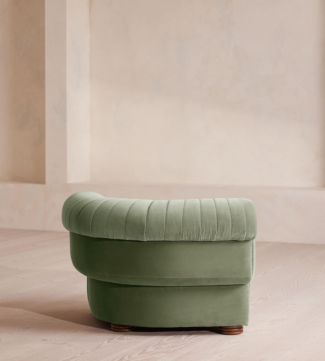 Rava Ottoman - Velvet - Seafoam - US - Image 10