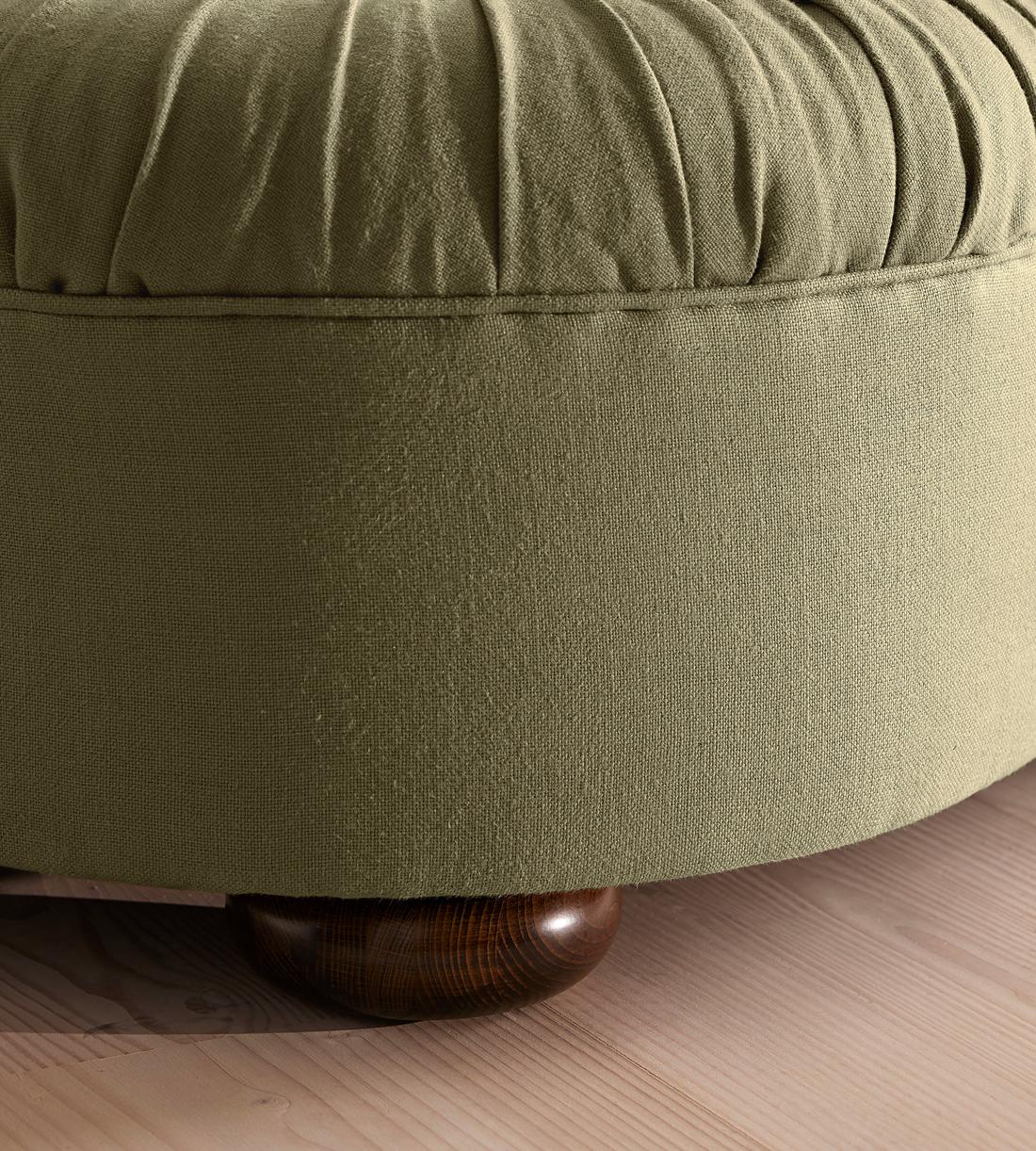 Vara Bed - King - Linen - Sage - Images - Image 5
