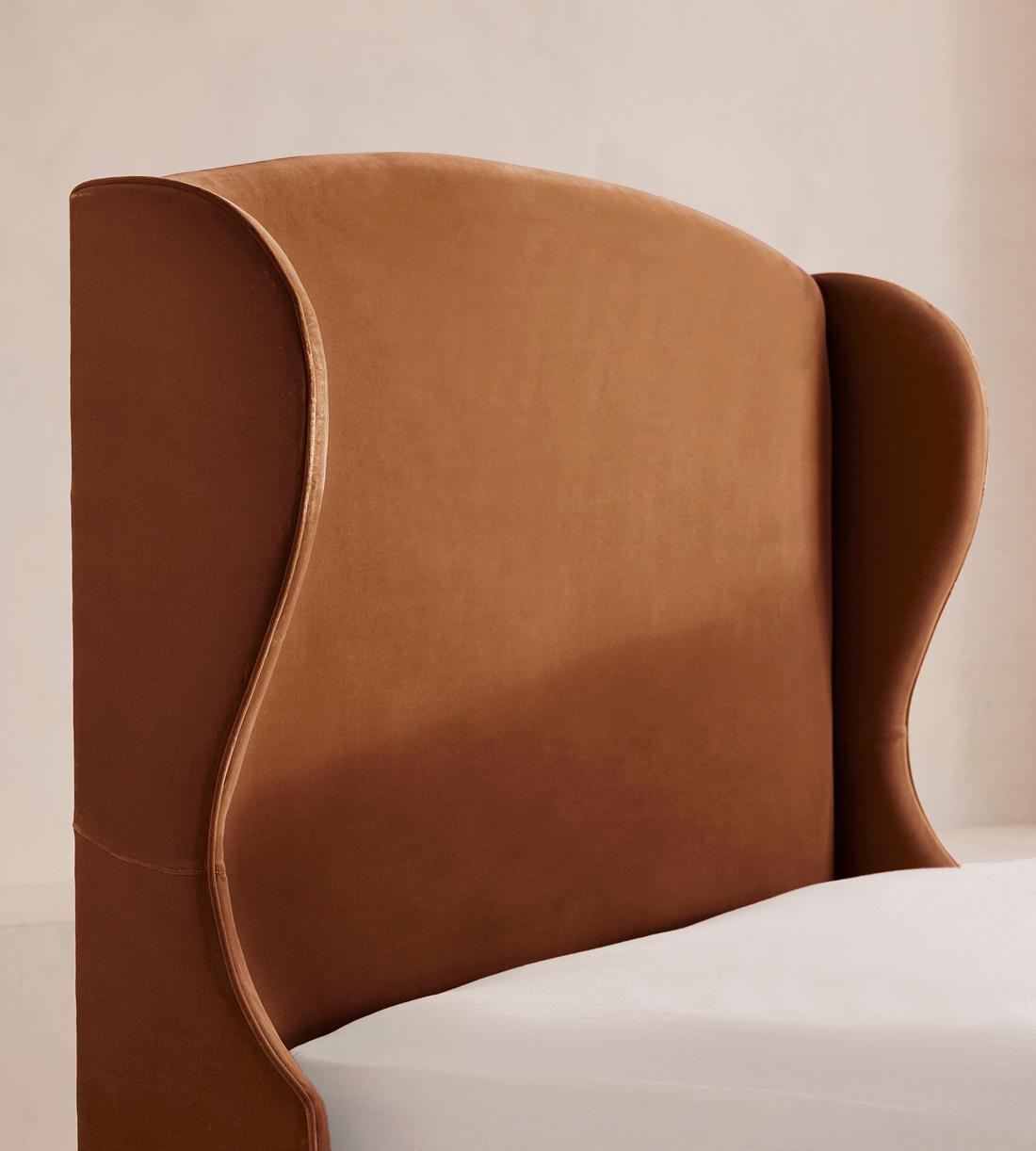Rivas Bed - King - Velvet - Cinnamon - UK - Images - Image 4
