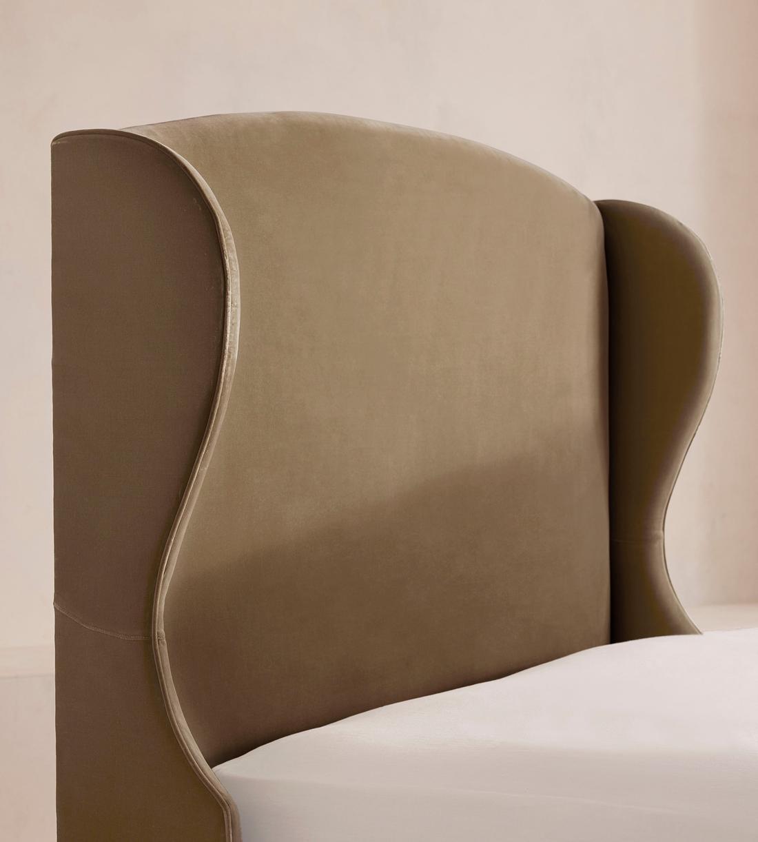 Rivas Bed - King - Velvet - Truffle - UK - Images - Image 4