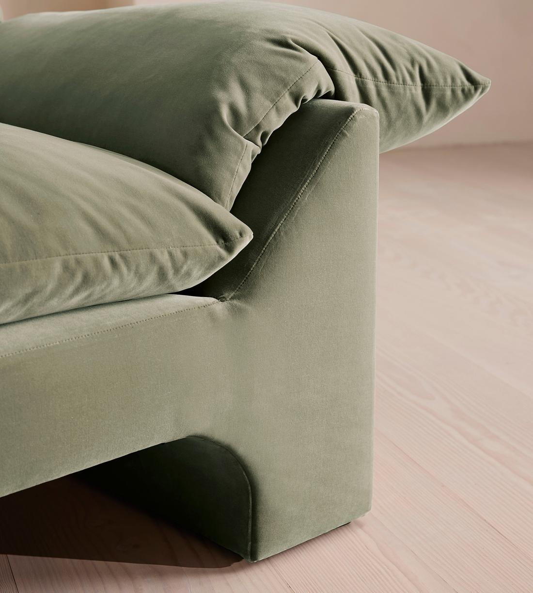 Wyatt Three Seater Sofa - Velvet - Seafoam - UK - Images - Image 5