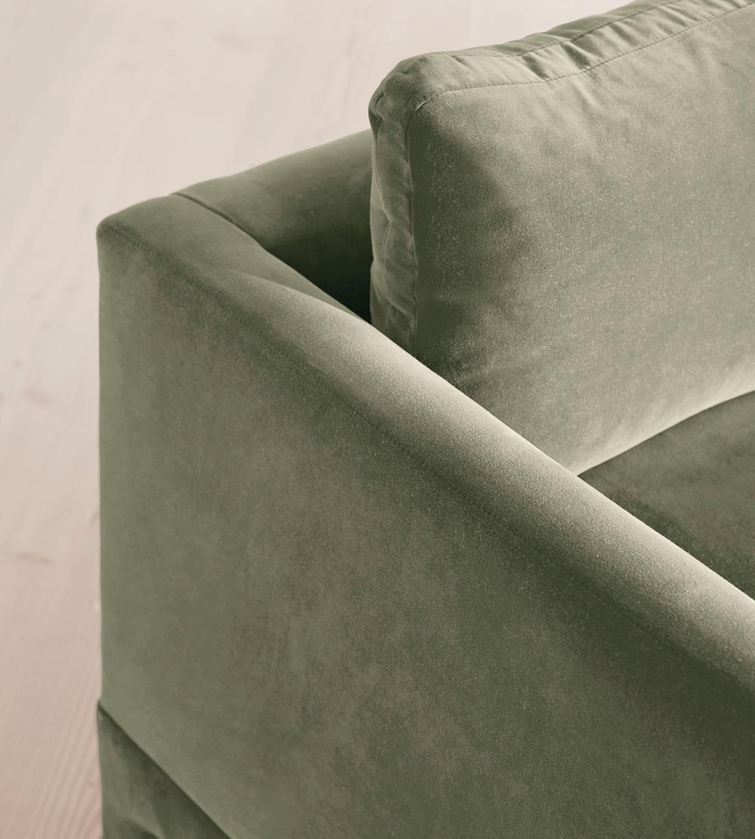 Ashford Three Seater Sofa - Velvet - Seafoam - UK - Images - Image 5