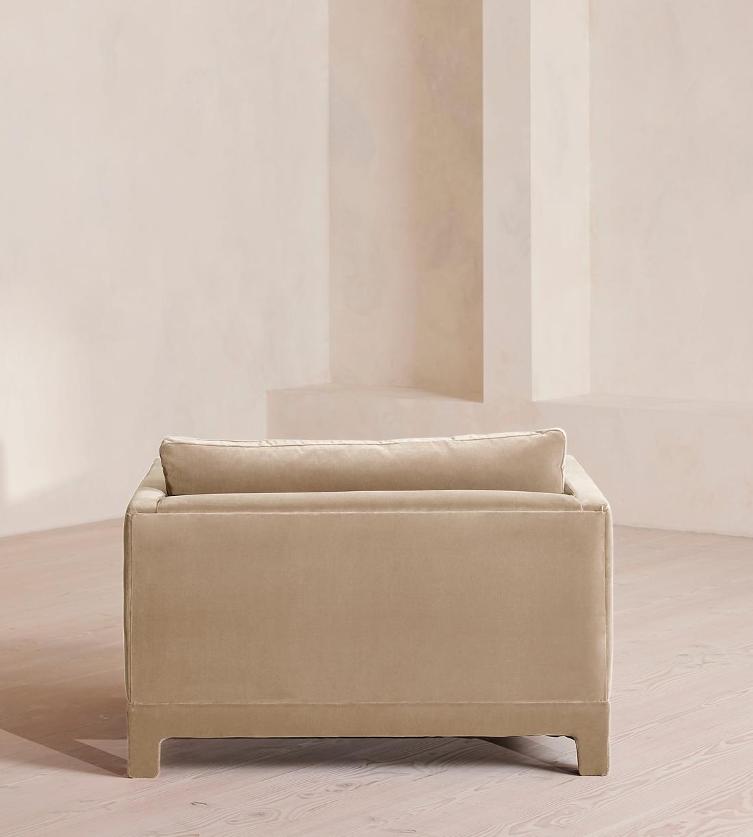 Ashford Loveseat Sofa - Velvet - Oyster - UK - Images - Image 4