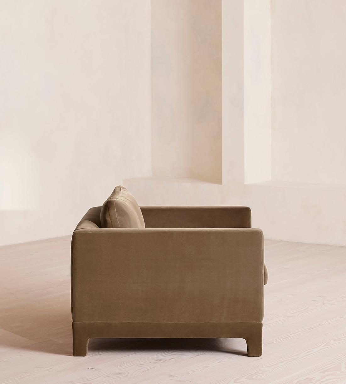 Ashford Loveseat Sofa - Velvet - Truffle - UK - Images - Image 3