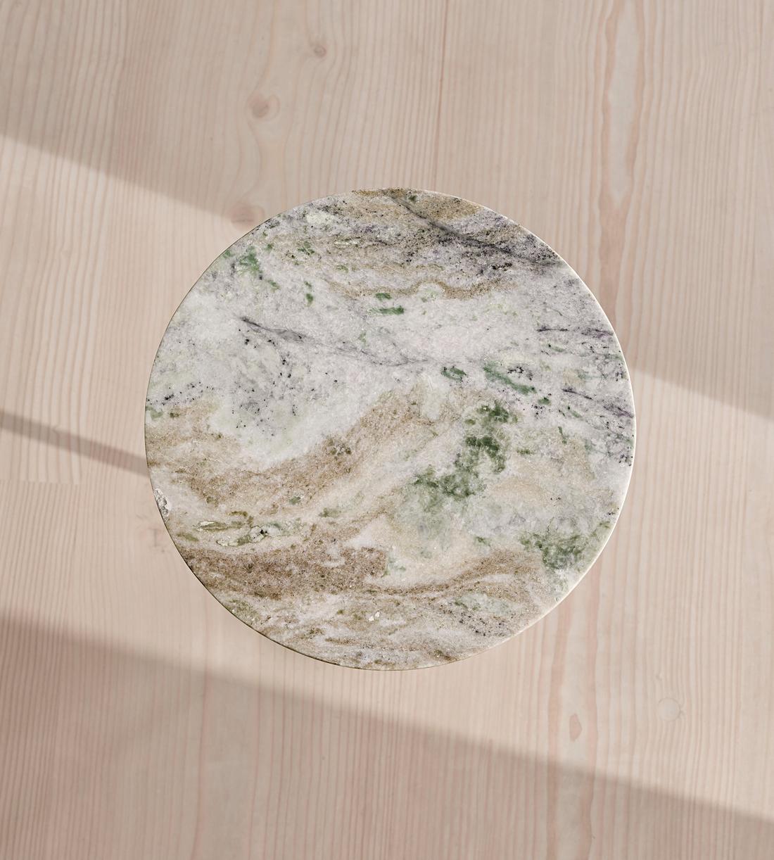 Fleet Side Table - Small - Terra Bianca Marble - Images - Image 3