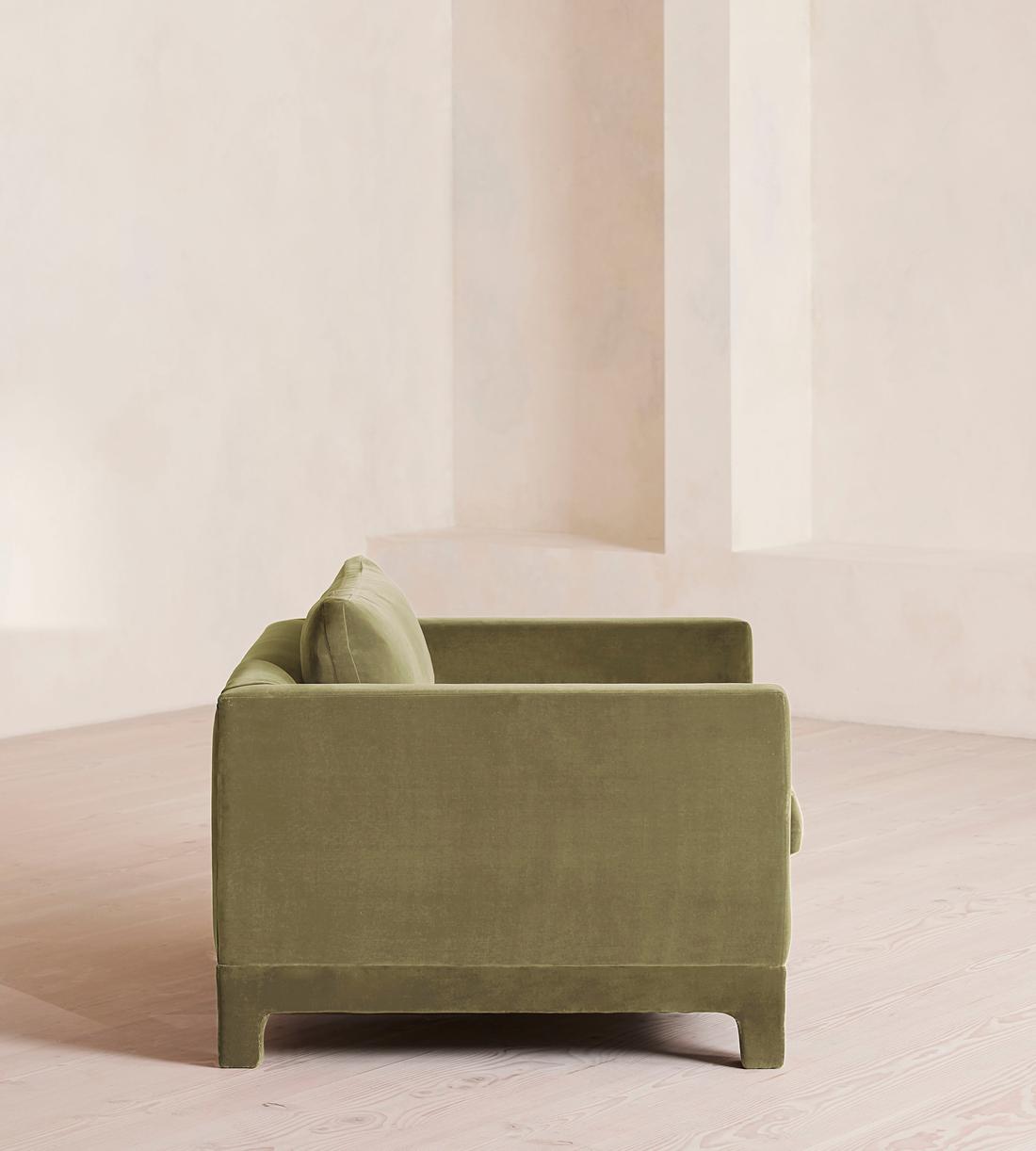 Ashford Loveseat - Velvet - Lichen - Images - Image 3