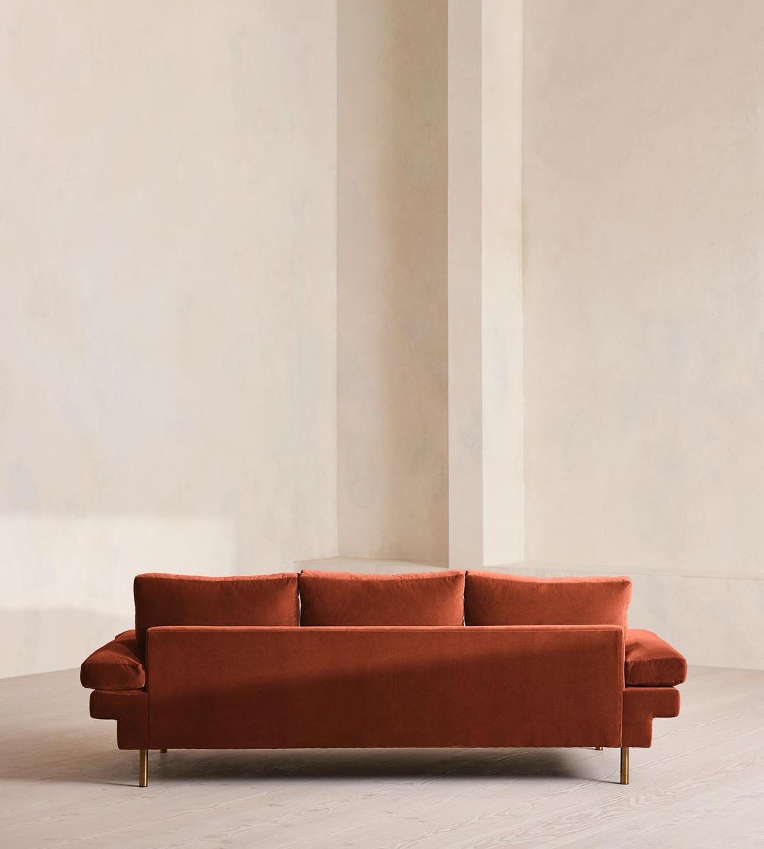 Bristol Sofa - Velvet - Rust - Images - Image 4