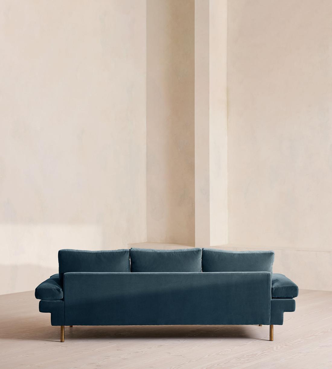Bristol Sofa - Velvet - Grey Blue - Images - Image 4