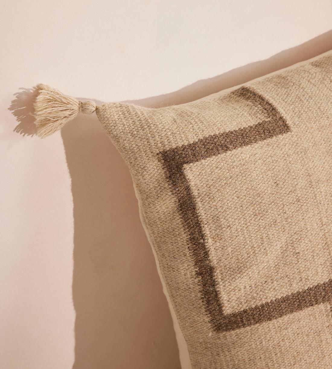 Kimberley Square Cushion - Natural - Large - Images - Image 4