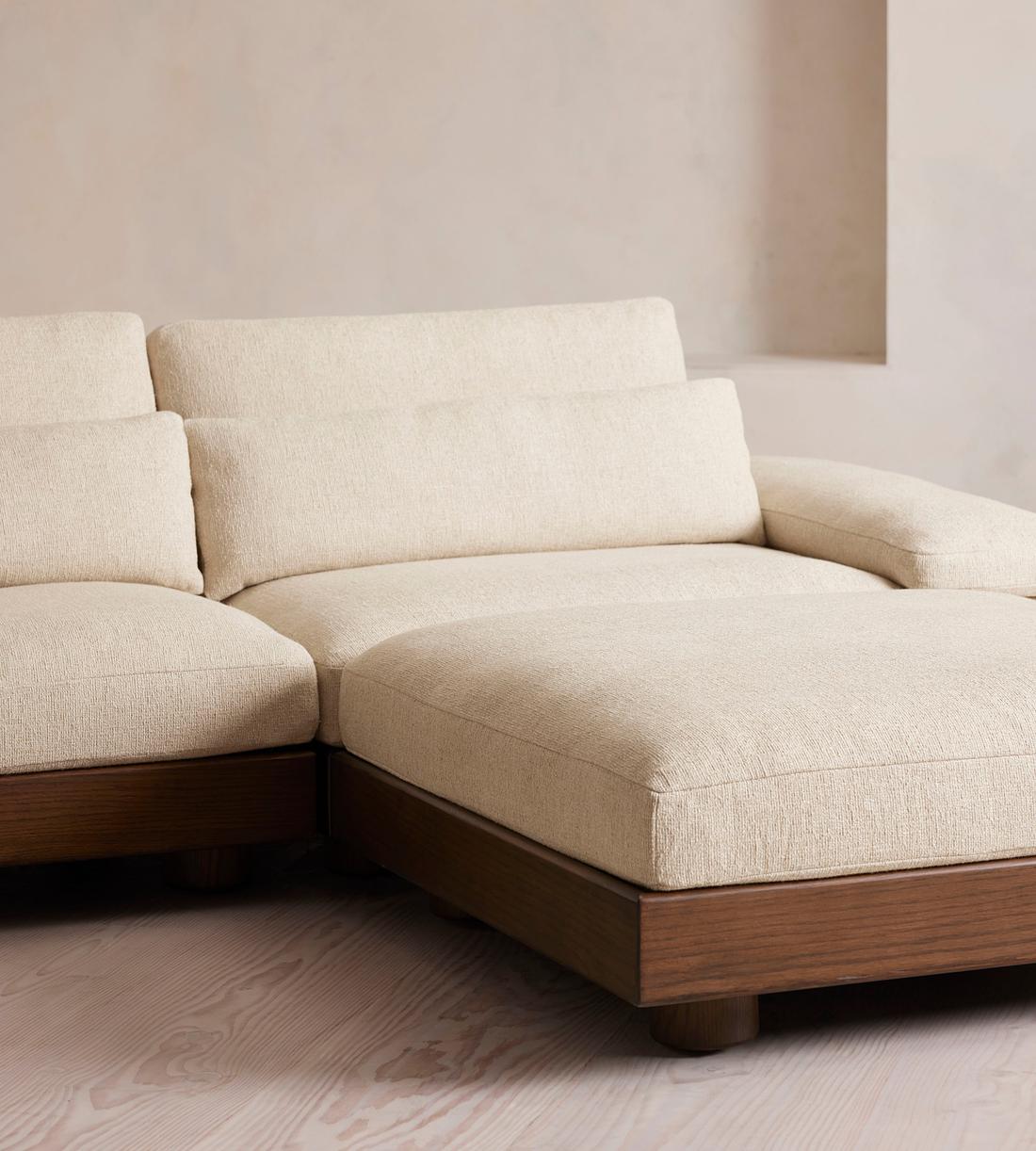 Truro Modular Sofa - Four Seater - Textured Linen - Images - Image 11