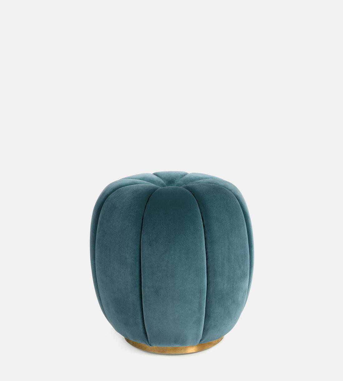 Sofia Footstool - Moleskin Velvet Marine - Listing - Image 1
