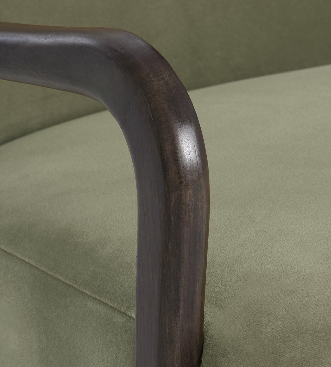 Holland Armchair - Velvet Fern - US - Images - Image 5