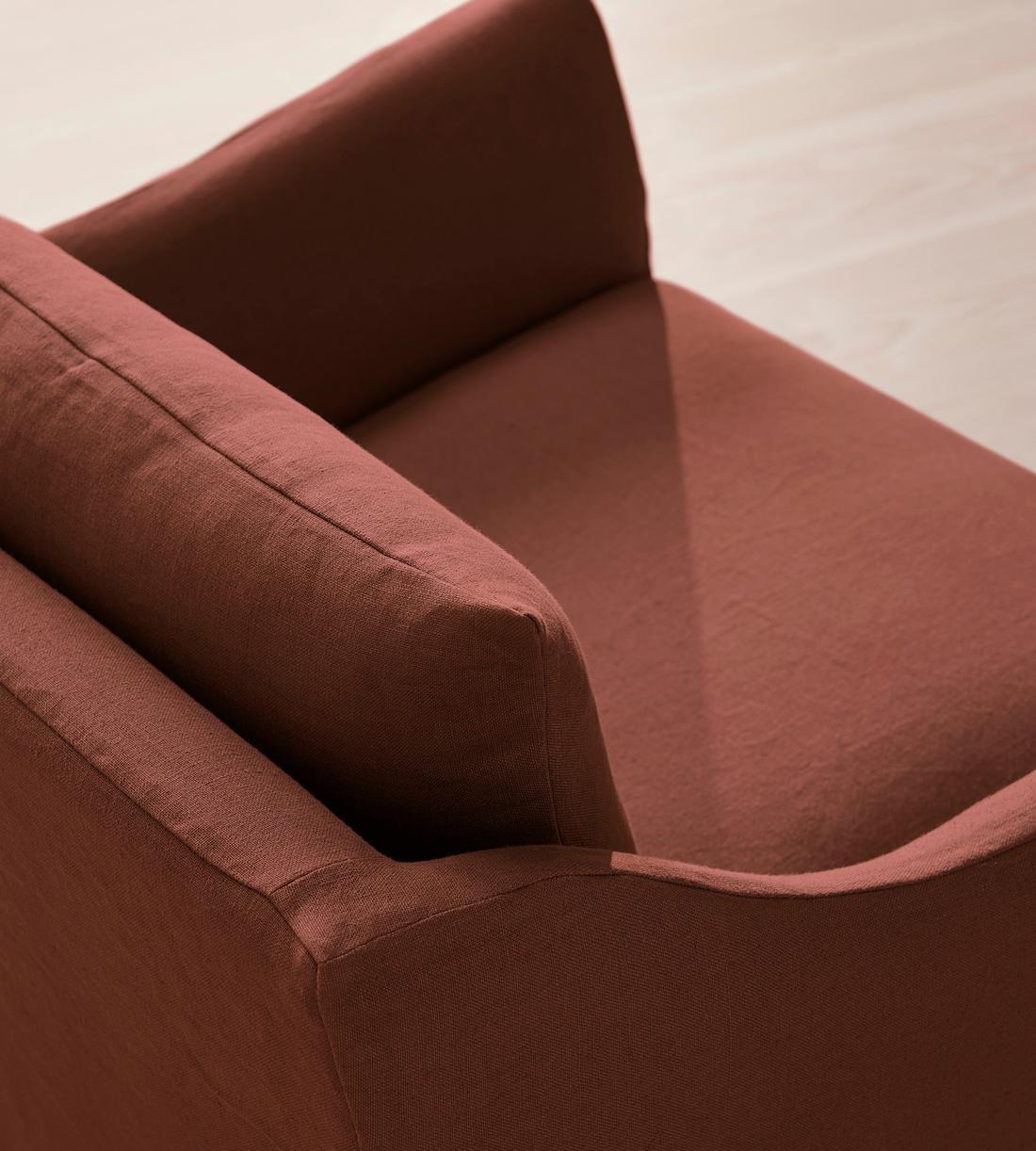 Roma Loveseat - Linen - Sienna - US - Images - Image 5