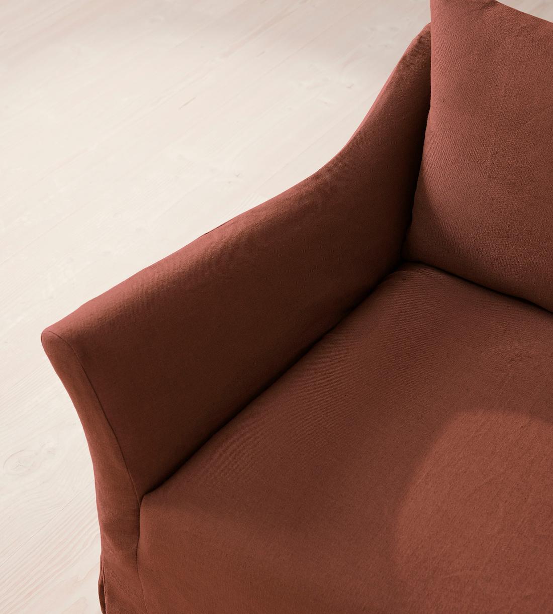 Roma Loveseat - Linen - Sienna - US - Images - Image 6