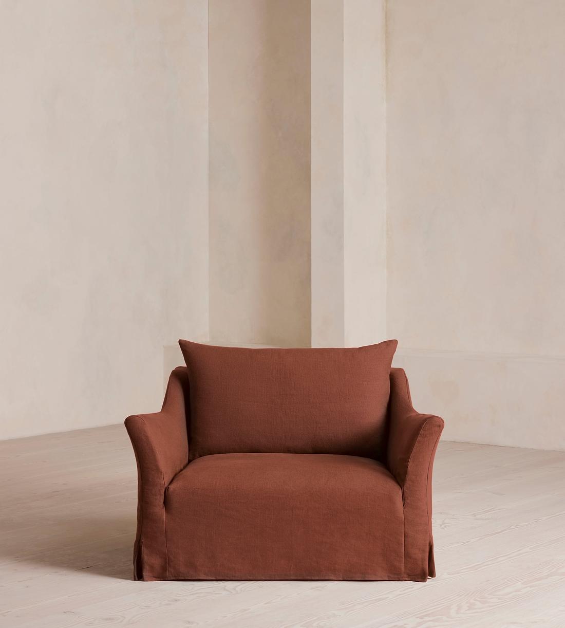 Roma Loveseat - Linen - Sienna - US - Listing - Image 2