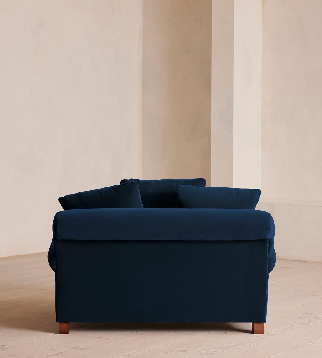 Audrey Loveseat - Velvet - Royal Blue - Images - Image 4