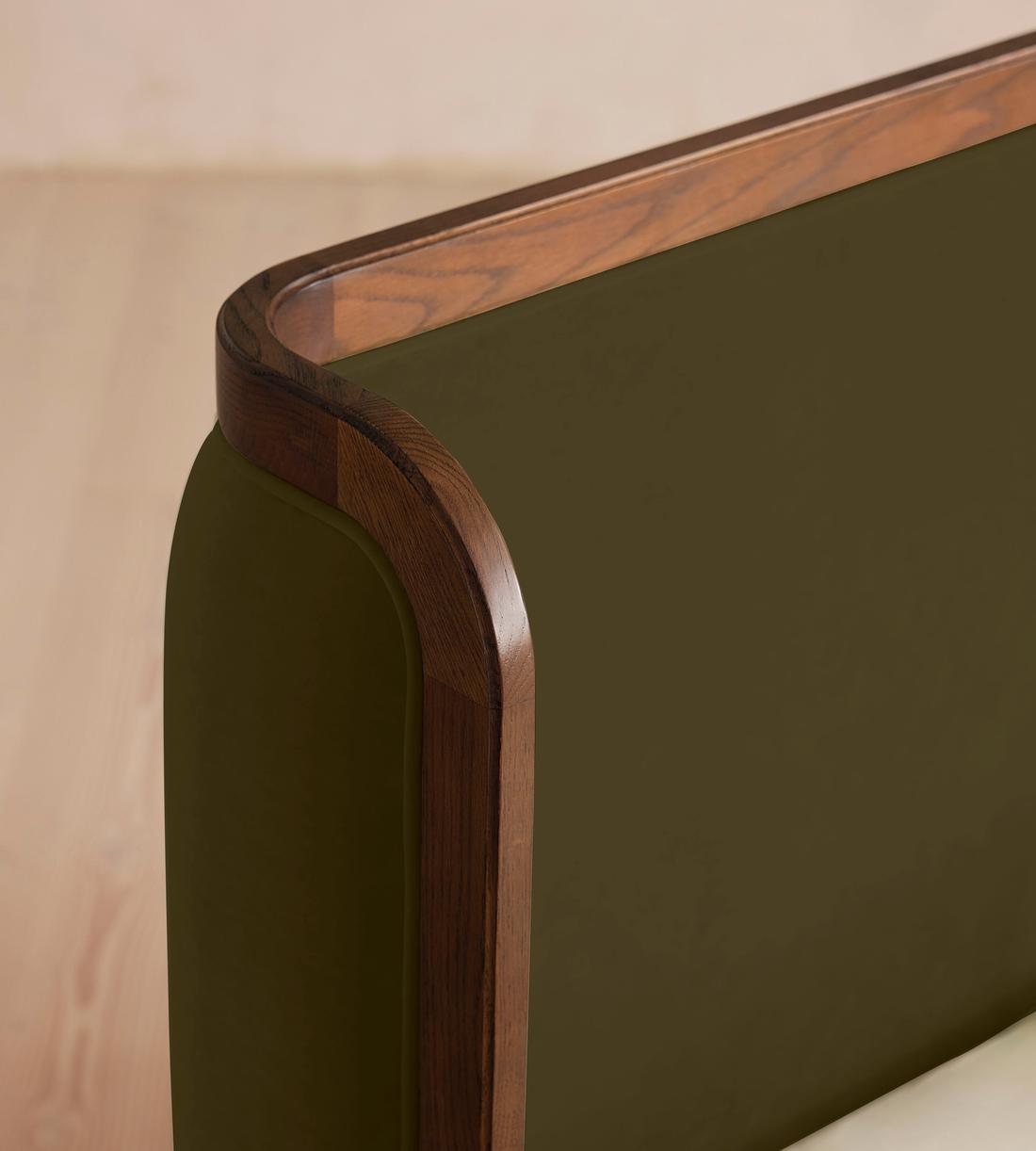Belsa Bed - California King - Velvet - Olive - US - Images - Image 6
