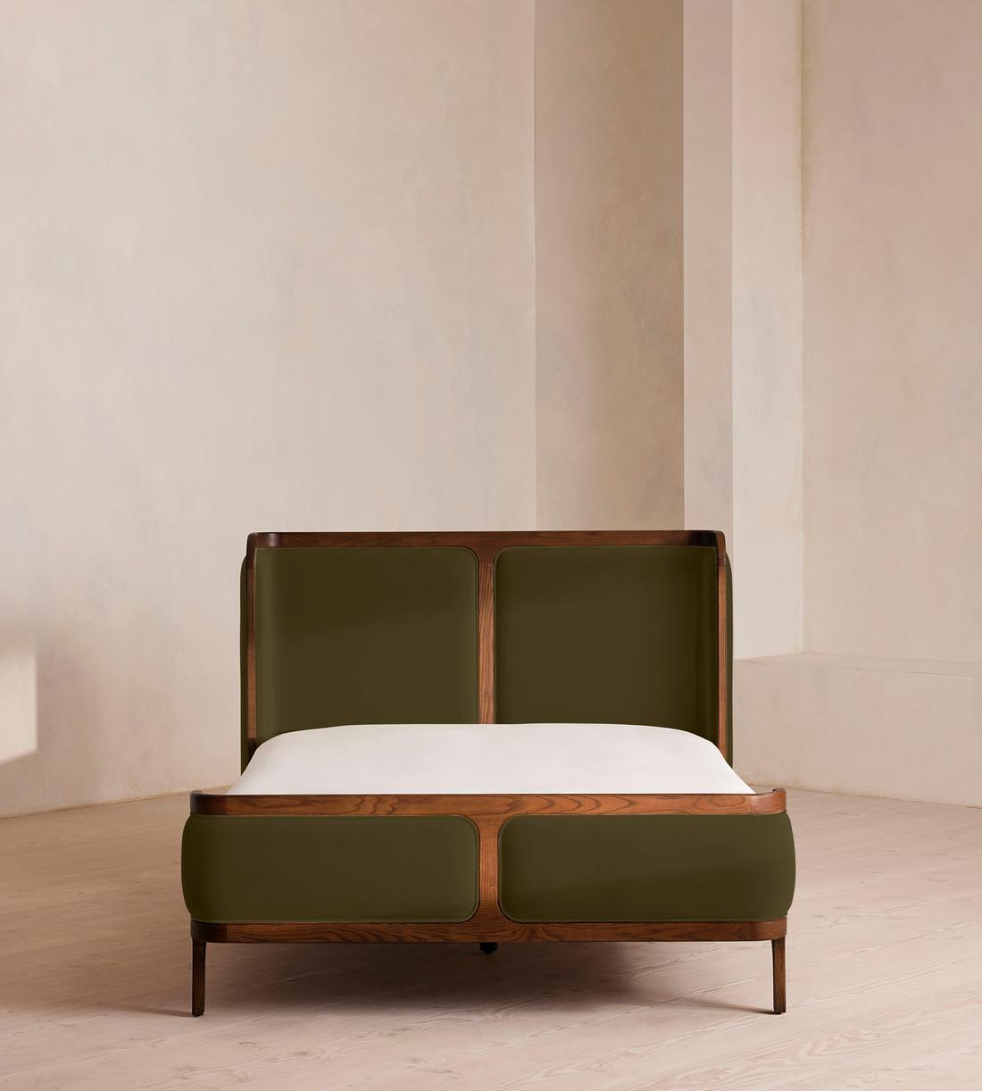 Belsa Bed - California King - Velvet - Olive - US - Listing - Image 4