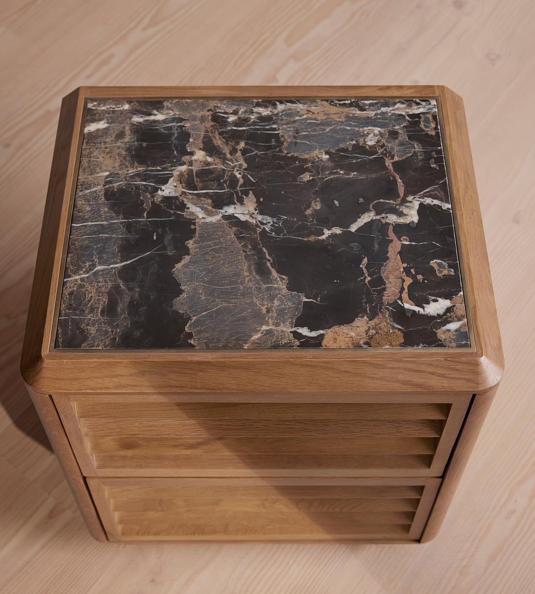 Lucia Bedside Table - Michelangelo Marble - Images - Image 6