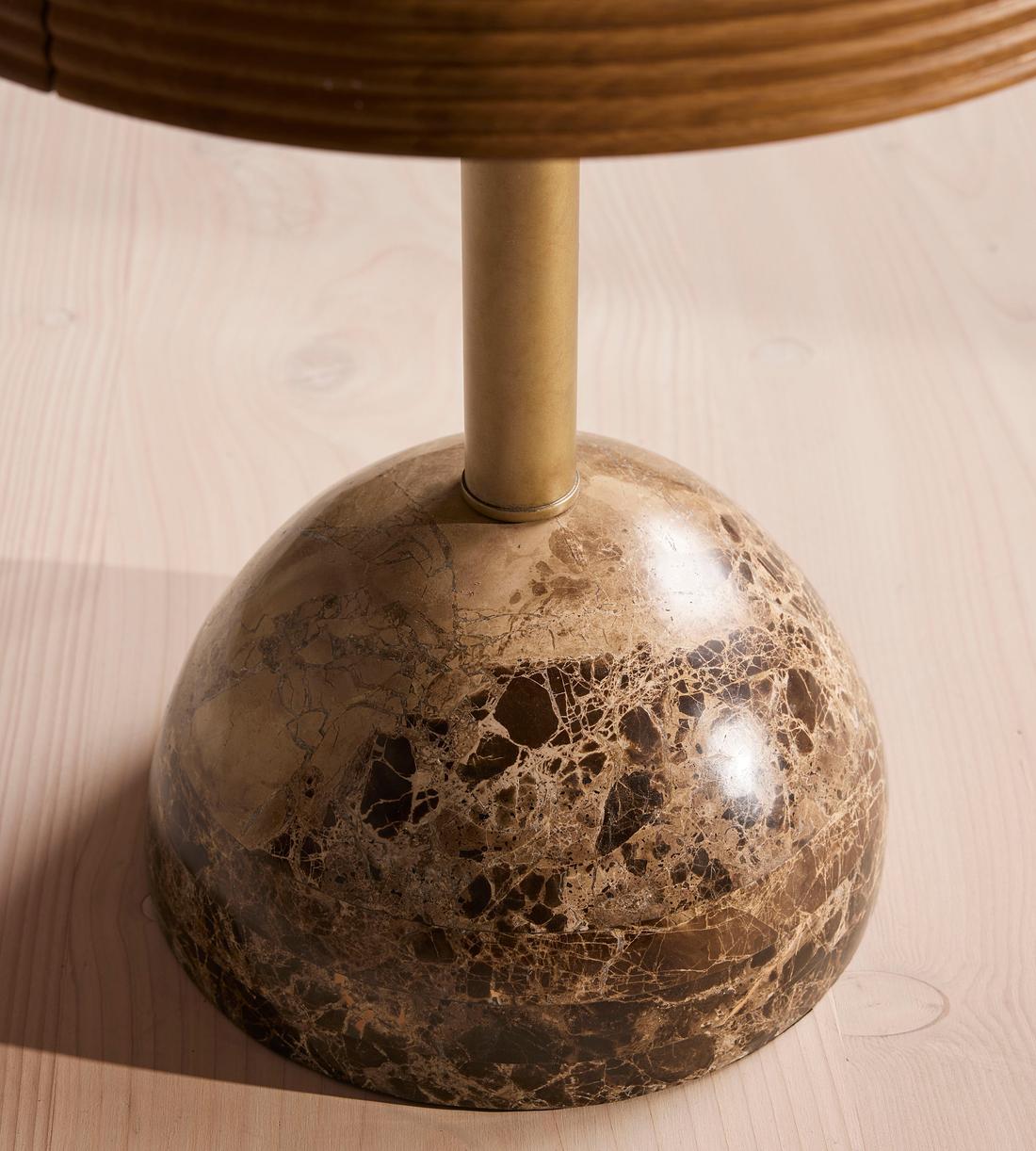 Filip Bedside Table - Dark Emperador Marble - Images - Image 6