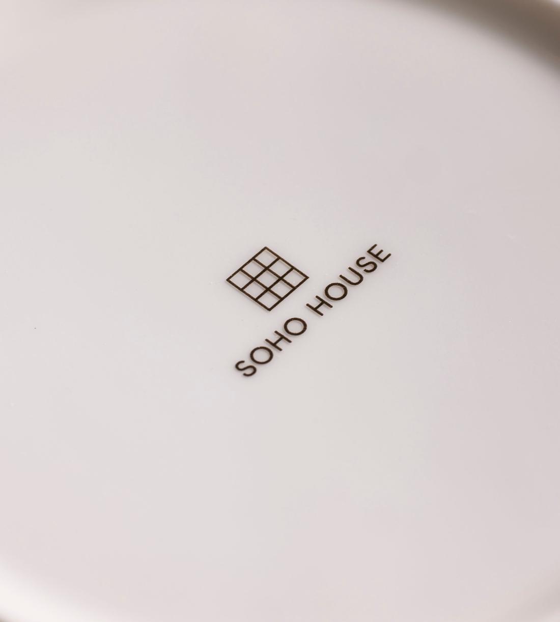 House Rimmed Bowl - Bone China - White - Set of Four - Images - Image 6
