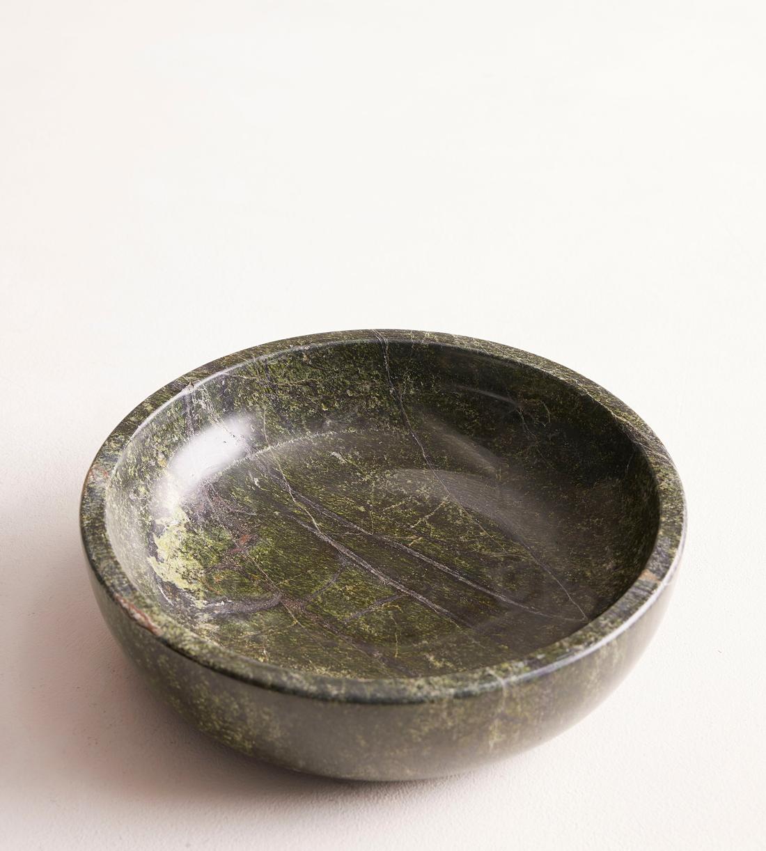 Mowbray Marble Serving Bowl - Green - Listing - Image 2