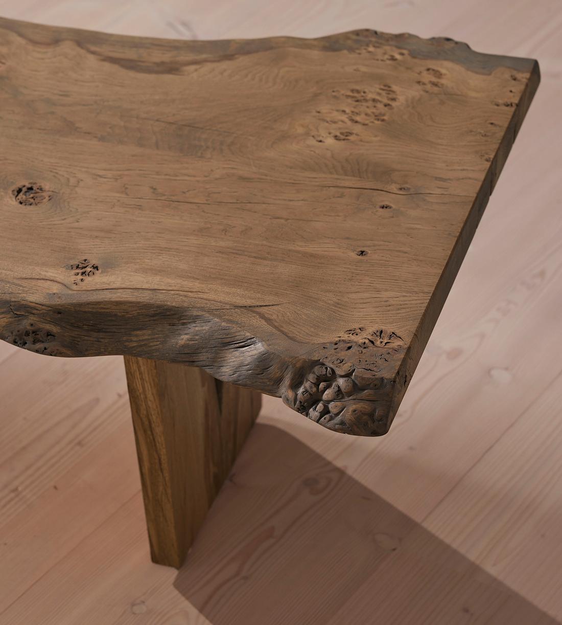 Calne Coffee Table - Aged Oak - 160cm - Images - Image 4